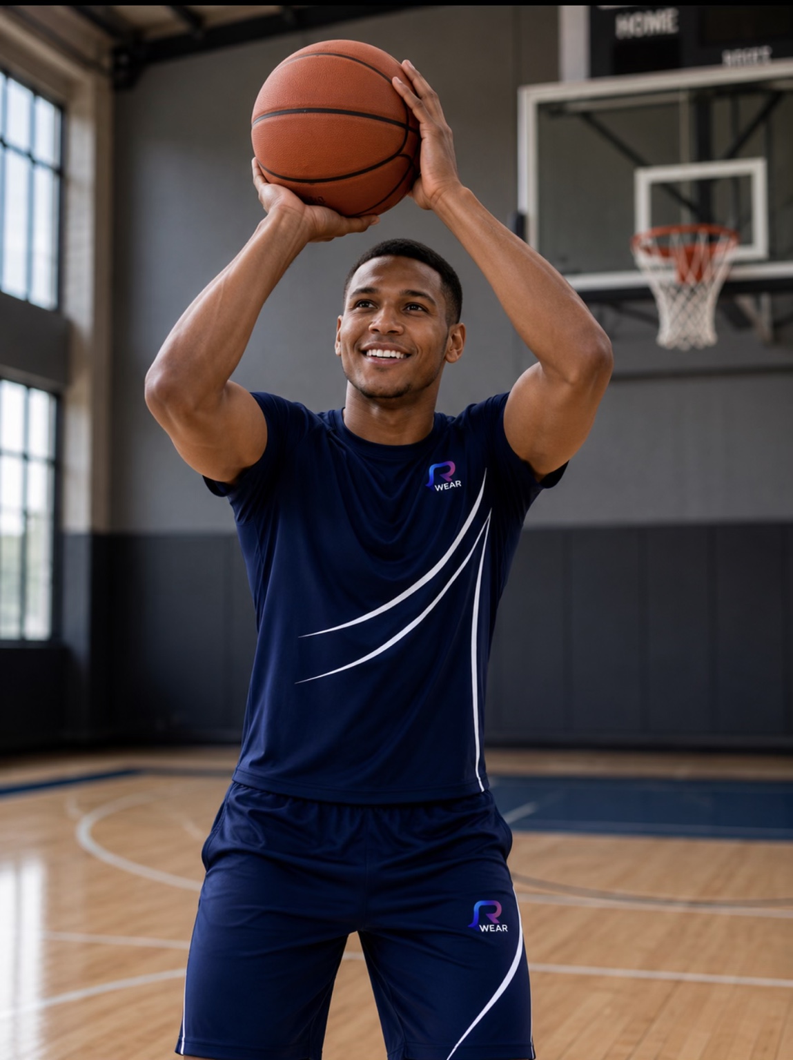 Rhythm Wear basketball model